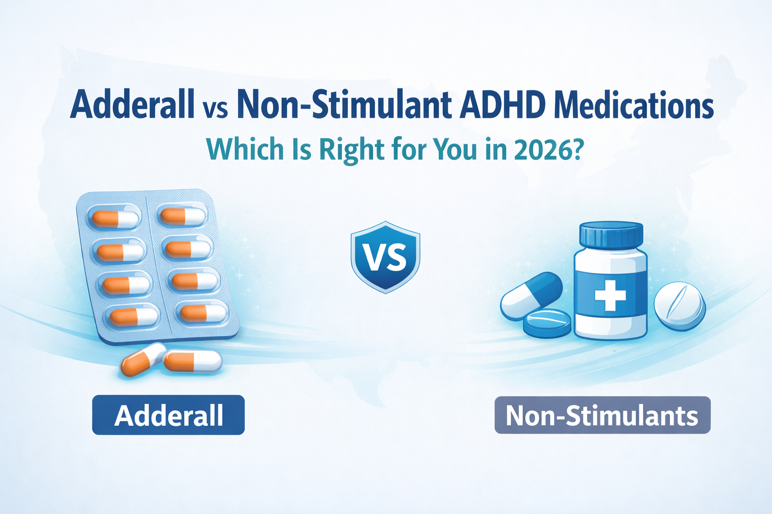Adderall vs Non‑Stimulant ADHD Medications: Which Is Right for You in 2026?