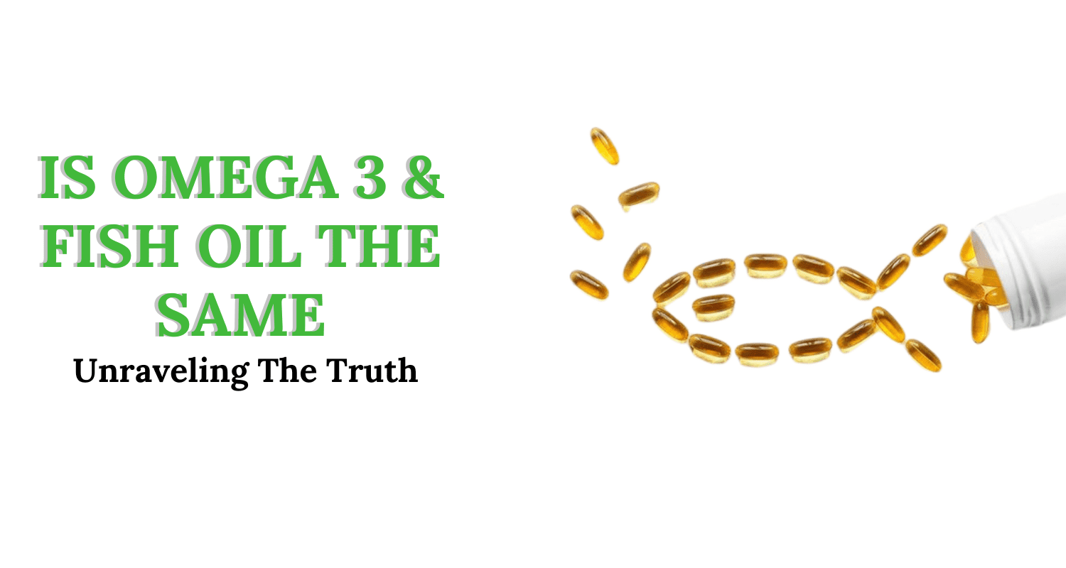 Is Omega-3 the Same as Fish Oil? Understanding the Key Differences