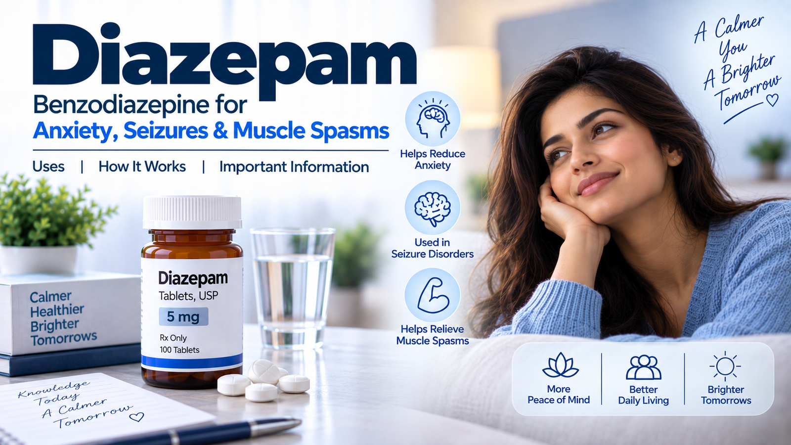 Diazepam Benzodiazepine for Anxiety