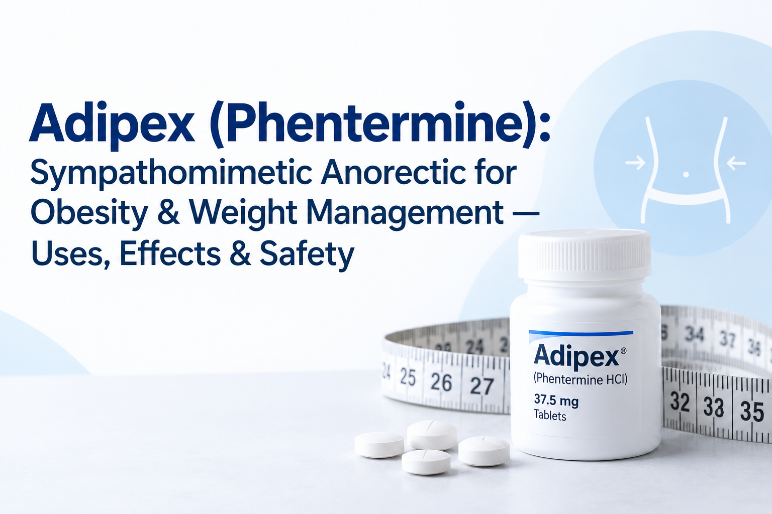Phentermine: Sympathomimetic Anorectic for Obesity & Weight Management